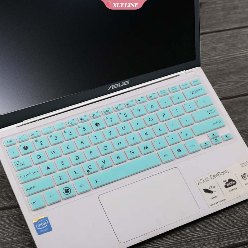 Case Pelindung Keyboard Bahan Silikon Untuk ASUS VivoBook E12 E203NA Fit Urban