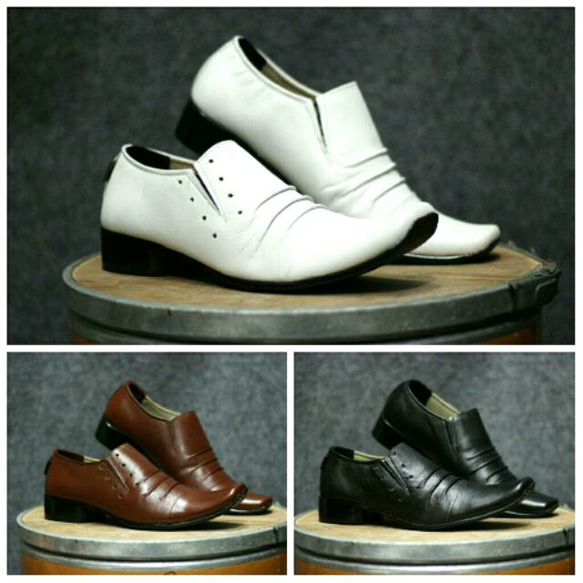 SEPATU RAJA DANGDUT RHOMA IRAMA KONDANGAN KERJA FORMAL PRIA KULIT ASLI CEVANY REMPLE