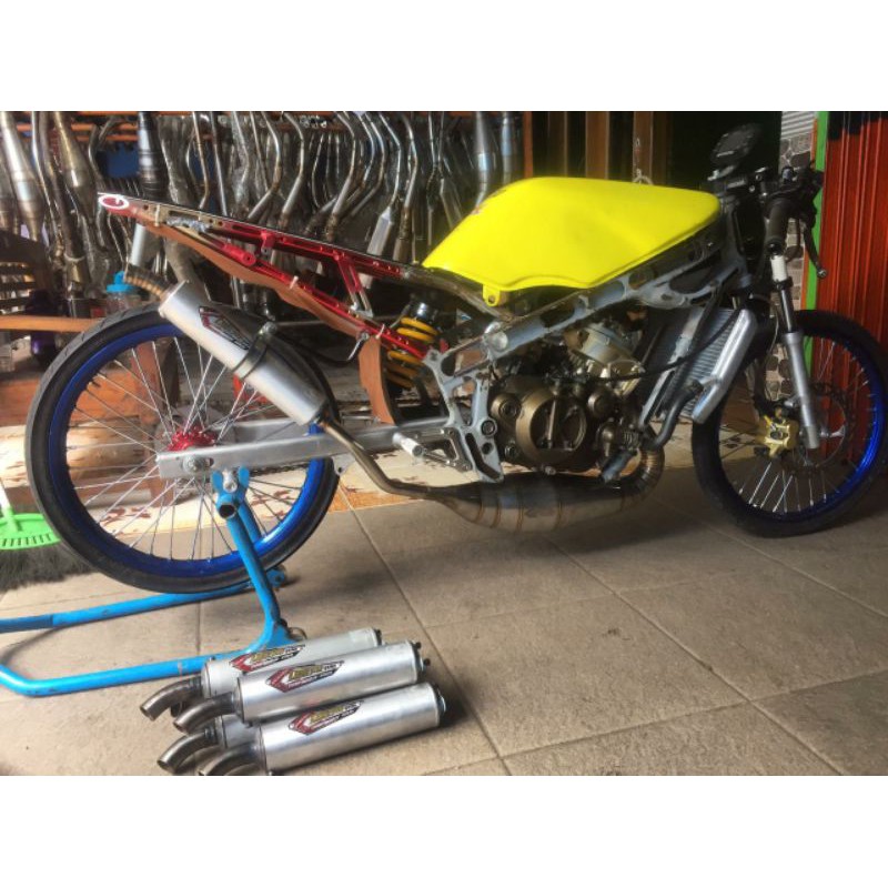 Knalpot Creampie Original Jogja Ninja 155 Frame Std PRK
