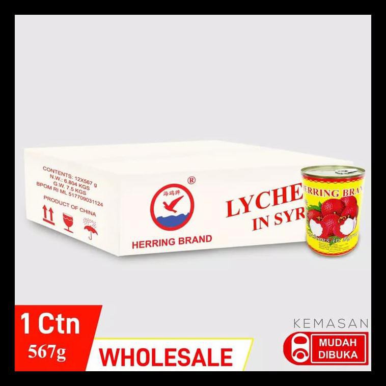 

Termurah Buah Kaleng Leci / Lychee /Lychees In Syrup @1Ctn Makanan Instan Kaleng