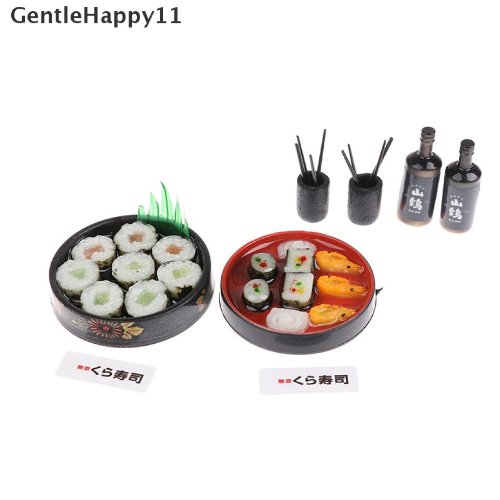 Gentlehappy Dollhouse Miniatur Janpanese Sushi Rice Untuk Dekorasi Rumah Boneka Pretend food