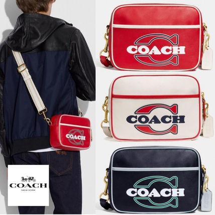 Asli baru coach C4673 Tas Pria Tas Messenger、tas import tas pundak、tas kulit anak sapi tas selempang