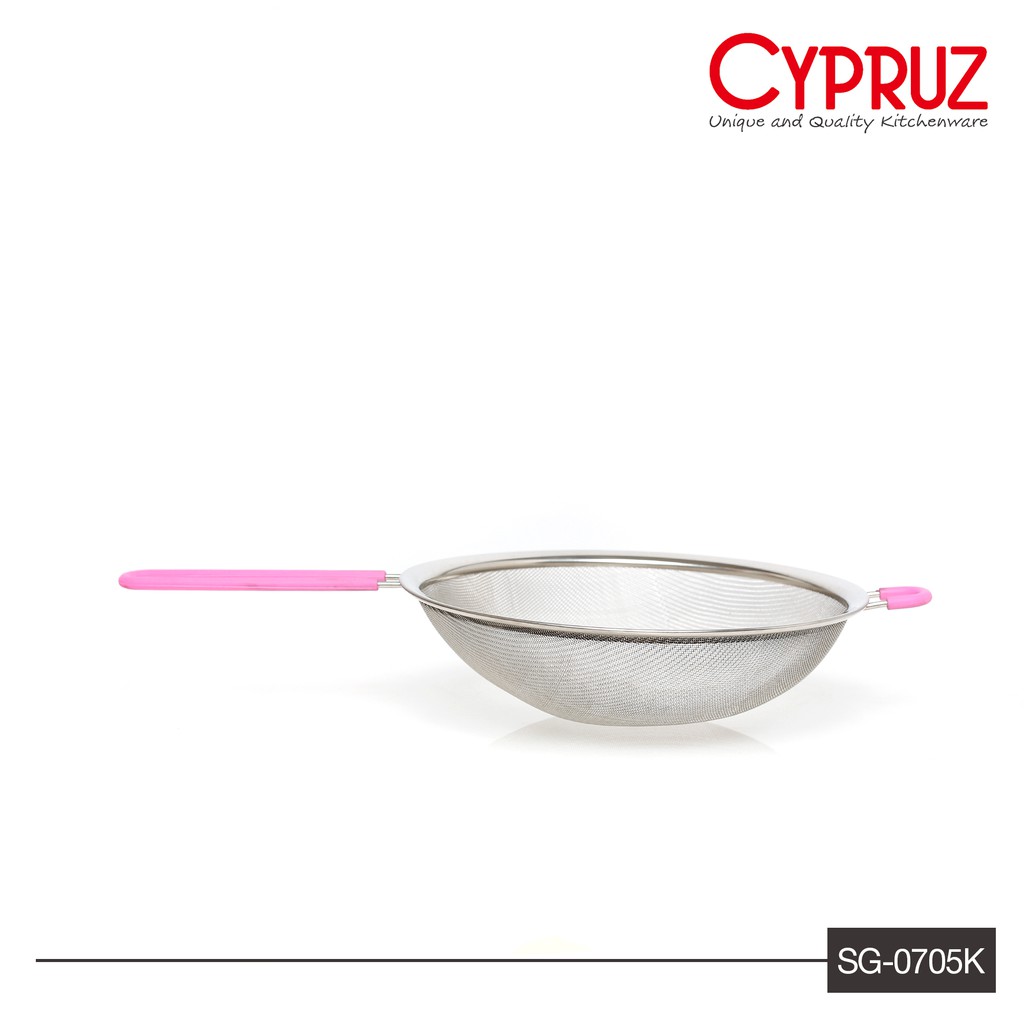 Cypruz Saringan Gagang Silicone 24cm SG-0705