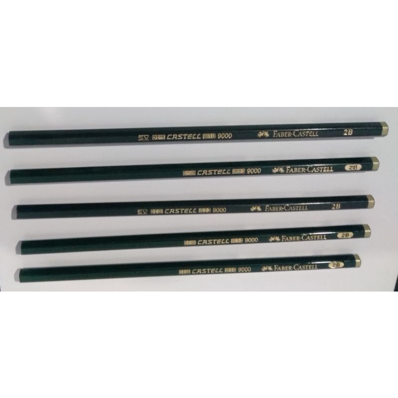 

Pensil Komputer Faber Castell 9000 2B (hijau) ORIGINAL