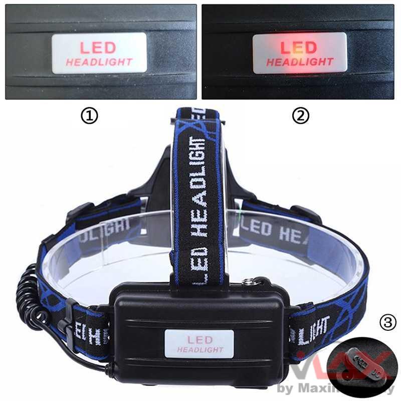 Senter paket + charger High Power Headlamp LED Cree XML Swat Police Light Zoom Outdoor Murah Bagus