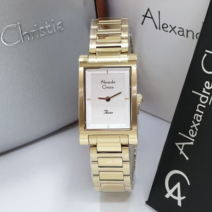 ORIGINAL Jam Tangan Wanita Alexandre Christie AC 2801 / AC2801 / 2801 Garansi Resmi 1 Tahun.