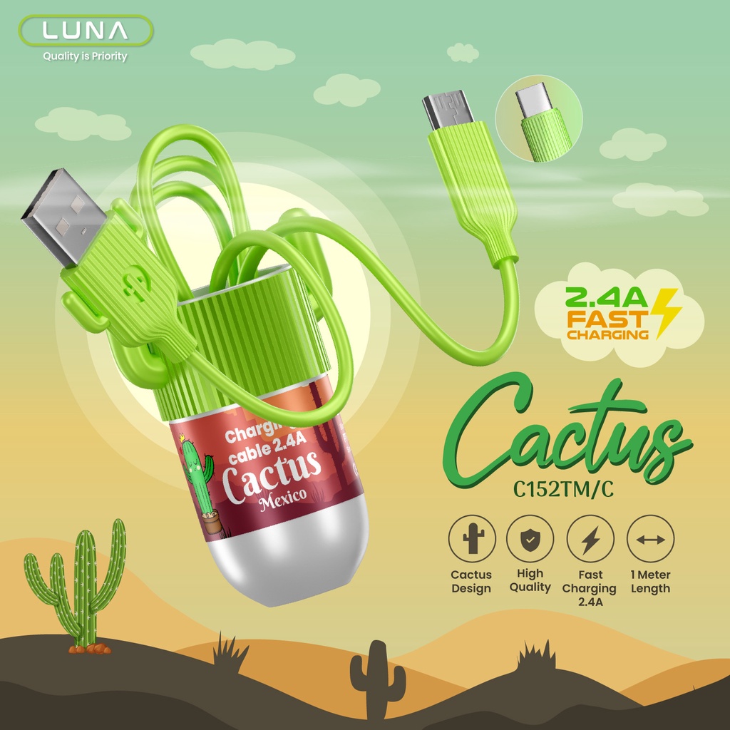 LUNA Kable Data Micro USB Tube C152TM Tray