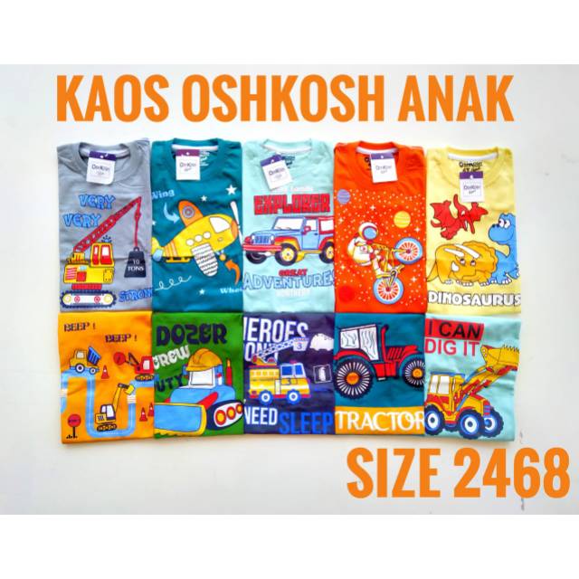  Kaos  anak  cowok  kaos  oshkosh anak  murah Shopee  Indonesia