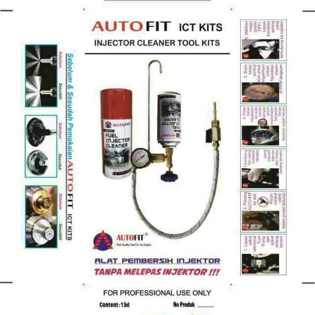 Injektor Cleaner 150 ml dan Alat Pembersih Injektor  ICT FIC TOOL INJECTION CLEANER AUTOFIT