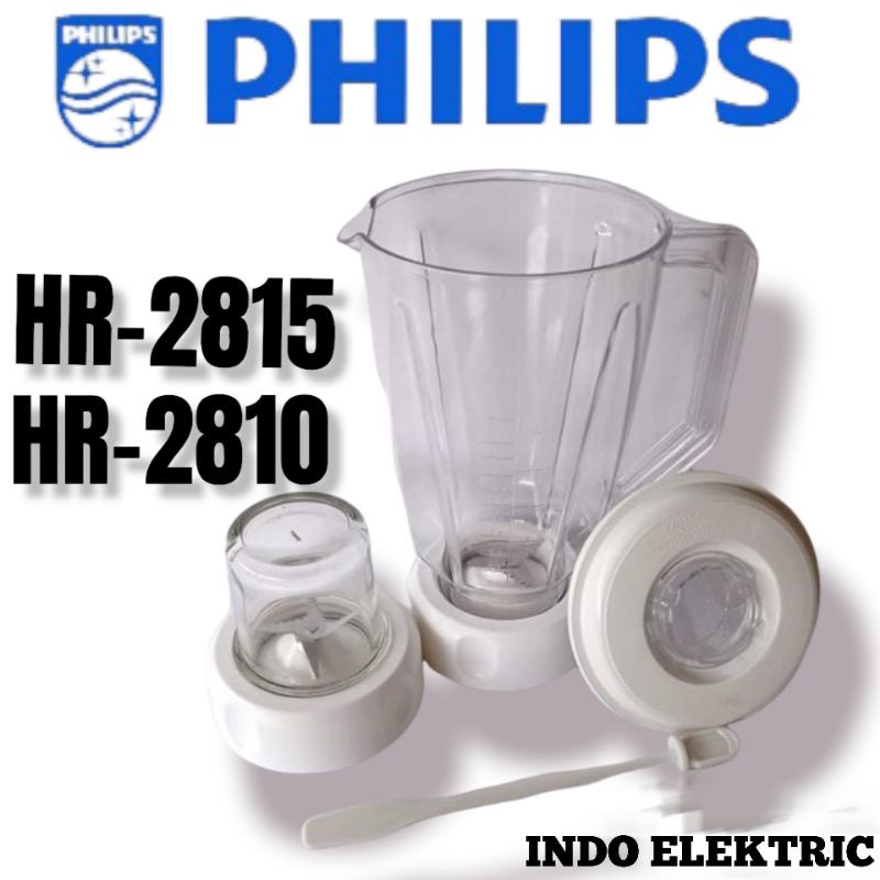 1SET GELAS JUS + GELAS BUMBU PHILIPS HR 2815 HR 2810