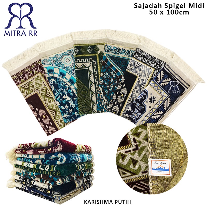 Sajadah Istanbul Midi Tanggung 100 x 50cm Grosir | Sajadah Arman Sajadah Karishma Spigel