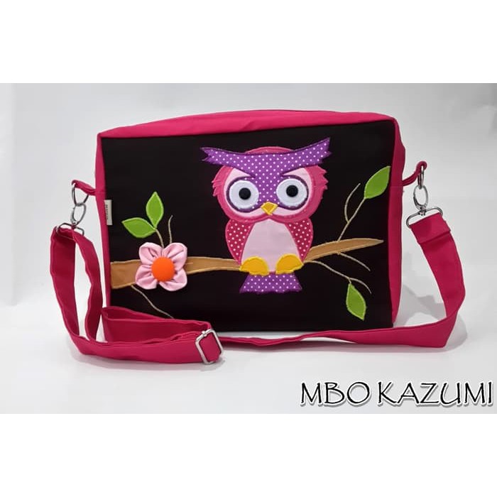 ELEGAN KAZUMI - MBO Mordiva - Grosir Gadget Organizer - Tas Kanvas Selempang