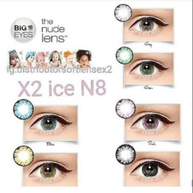 SOFTLENS ICE N 8 BIG EYES