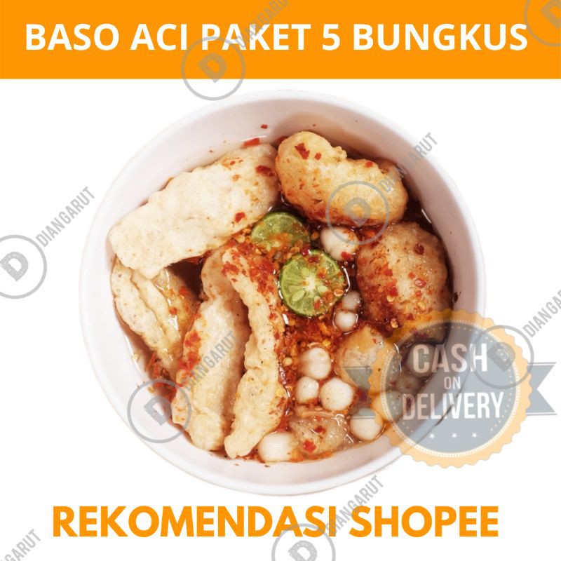 Baso Aci Instan Lengkap Paket 5 Bungkus