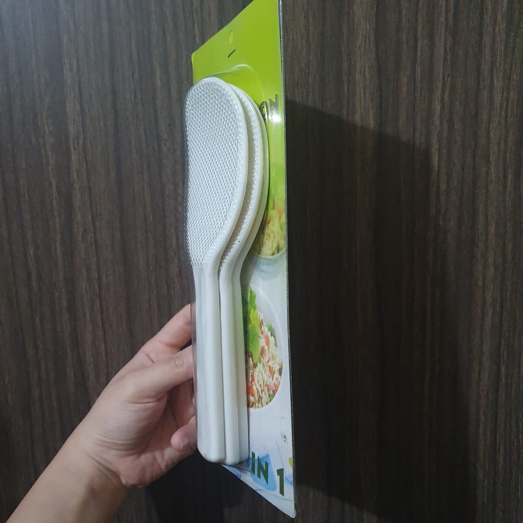 [PACK MIKA] Centong Nasi Serbaguna Anti Lengket isi 3 pcs