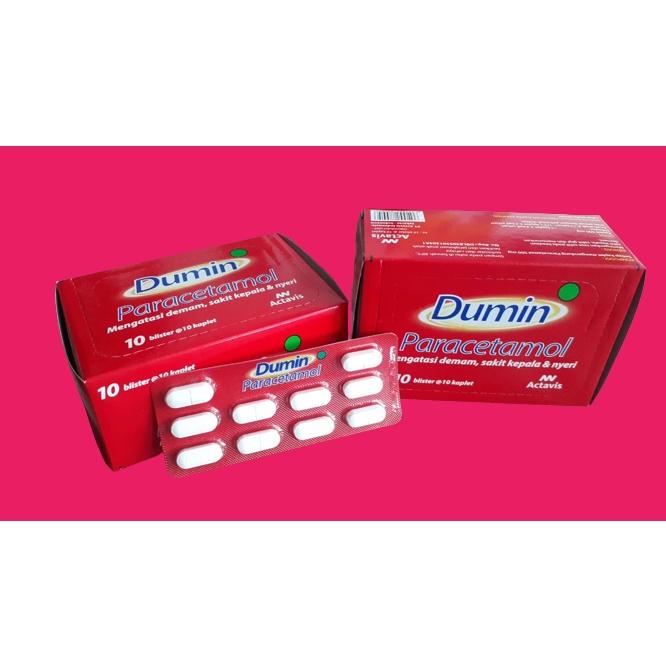 Jual Dumin Tablet Per Strip Paracetamol Shopee Indonesia