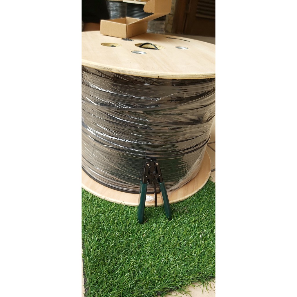 Dropcore 1 Core Fiber Optik FTTH Panjang 1000 Meter