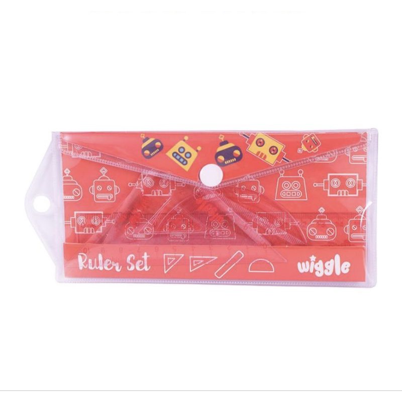 

penggaris set 4pcs / wiggle ruller