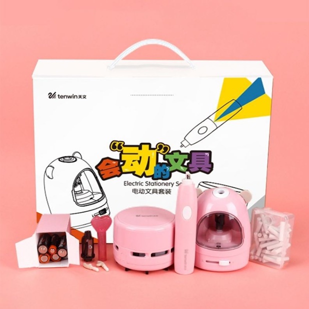 

Automatic Stationery Set Electric Pencil Sharpener - Serutan Elektrik