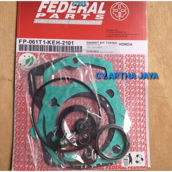 Gasket Kit A Paking Top Set - Tiger Megapro Gl Pro Neotech Asli Federal FP-061T1-KEH-2101