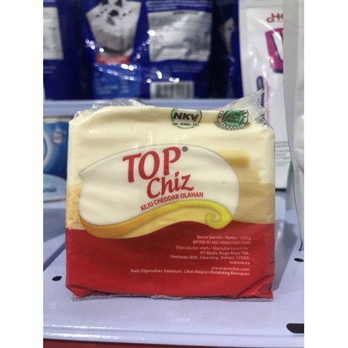 

Top Chiz Keju Cheddar 250 gr