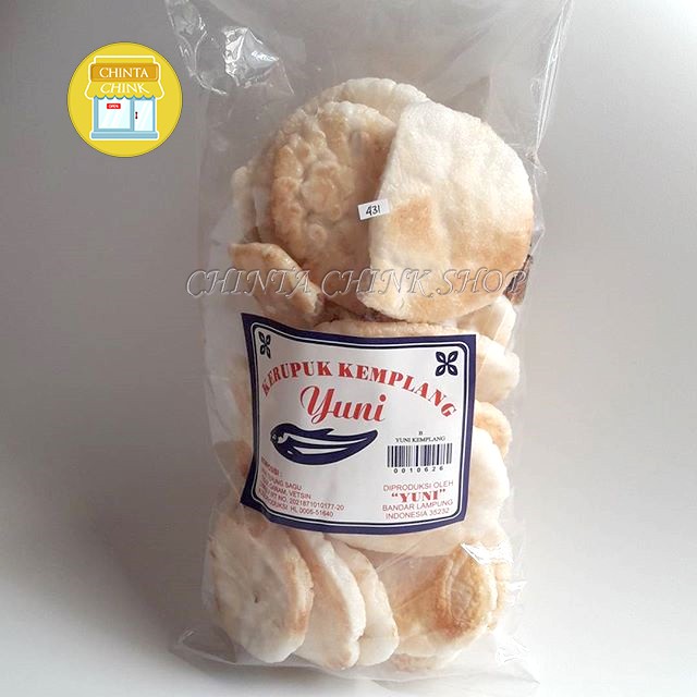 

Kemplang Yuni Asli Lampung Kemasan Besar 130g