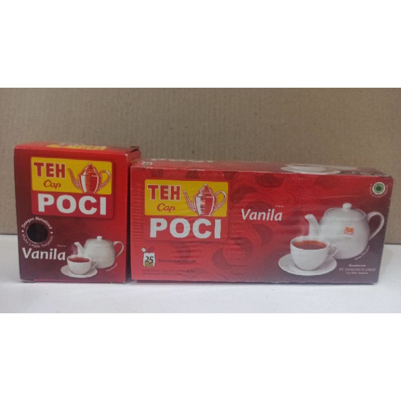 

Teh Poci Vanila All Varian - Teh Cap Poci Teh Hitam Celup #SAP