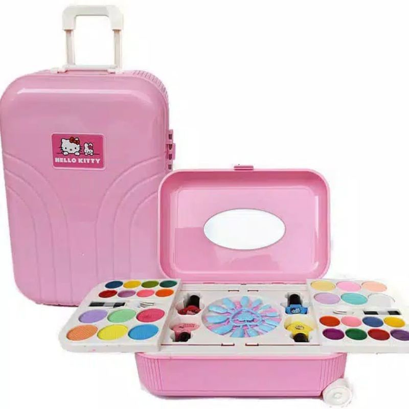 Make up and Nail Art Frozen Little Pony LOL dengan Koper