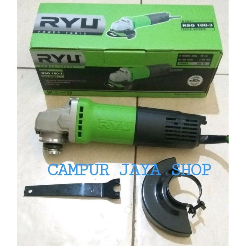 Mesin Gerinda Tangan Ryu RSG 100-3/Gerinda Listrik/Gurinda