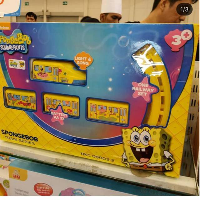spongebob train set