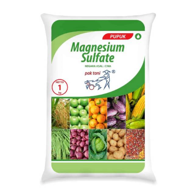 Magnesium Sulfat Sulfate Pak Tani Garam Inggris 1 KG