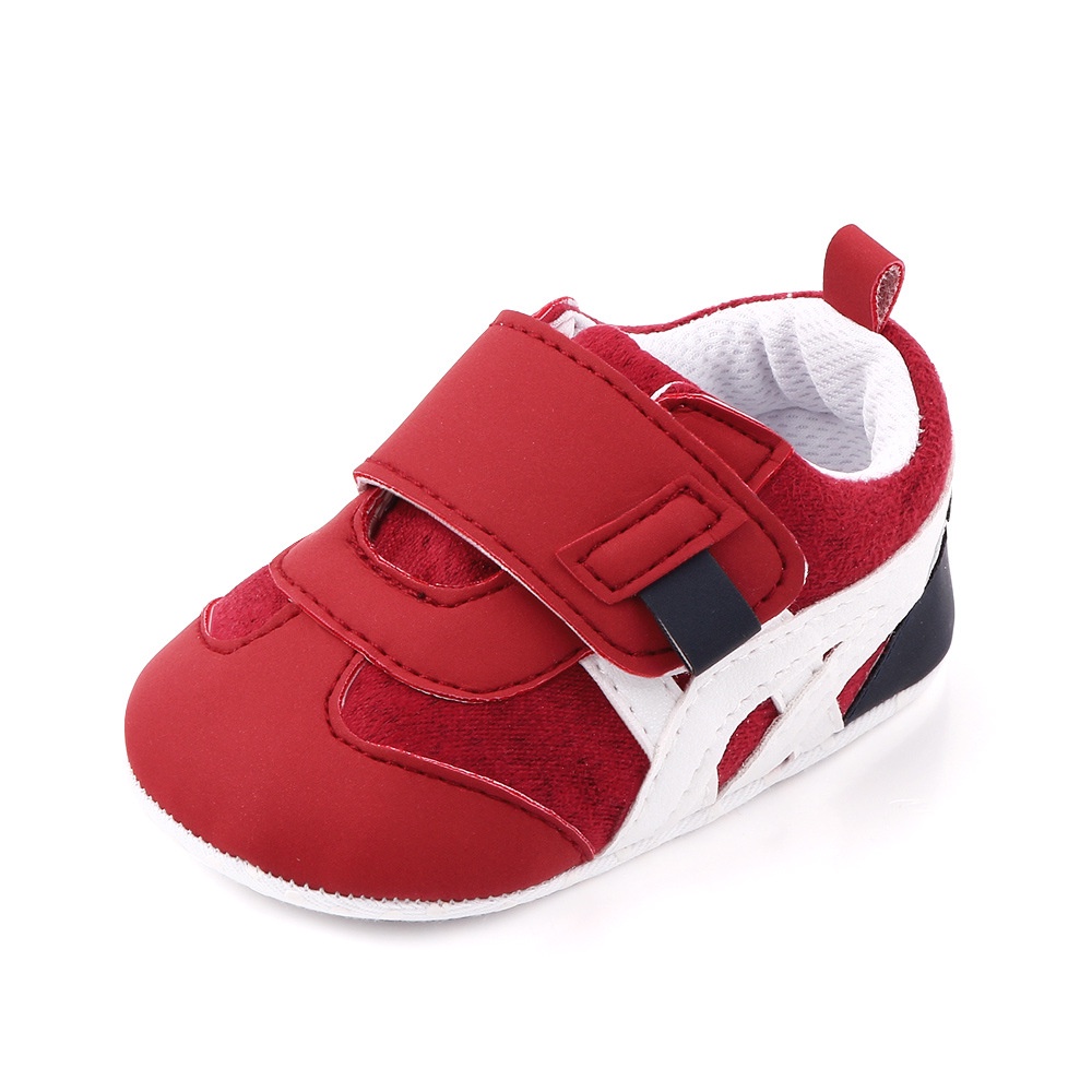 HappyOliver 2442 JUSTICE Sepatu Anak Laki Sepatu Bayi Prewalker Shoes 0-18 bulan Import