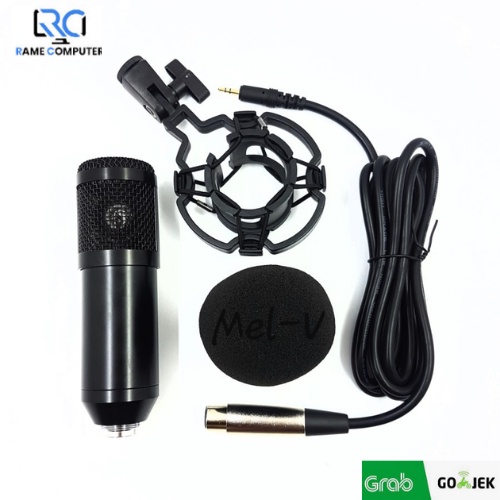 Paket Standart Microphone BM-800 / BM800 with Adjustable Arm Stand