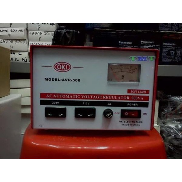 Promo Stabilizer stavol Regulator Listrik OKI 500 watt Stabilizer