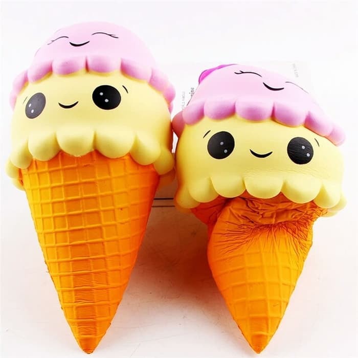 Squishy ice cream jumbo squishy es krim jumbo kado Mainan Anak murah