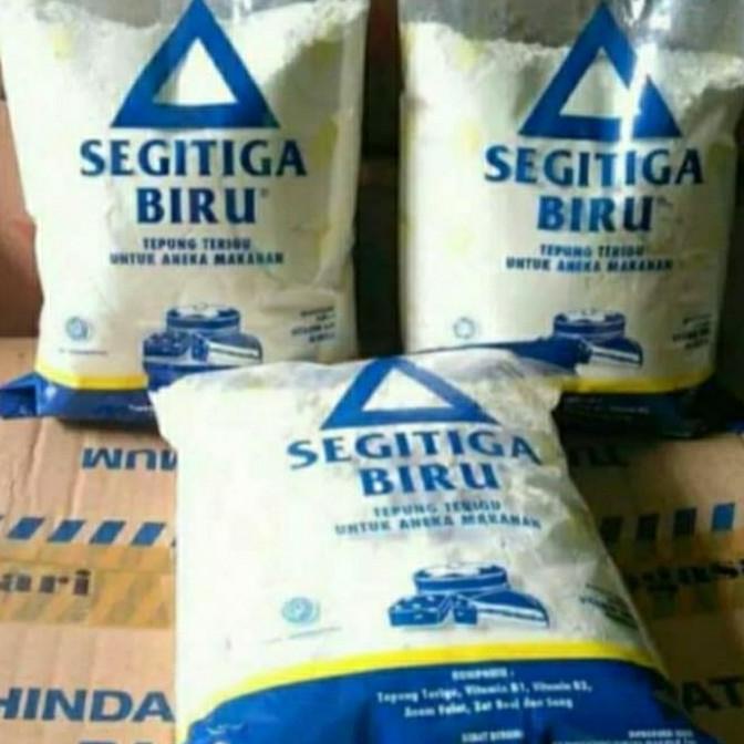 

Tepung terigu segitiga biru 1 kg 1 dus, GOJEK GRAB ONLY