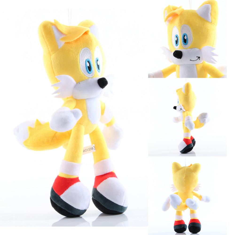 Timekey Mainan Boneka Stuffed Plush Kartun Hewan Landak Super Sonic 28CM Variasi 6 Model Untuk Anak G3J6