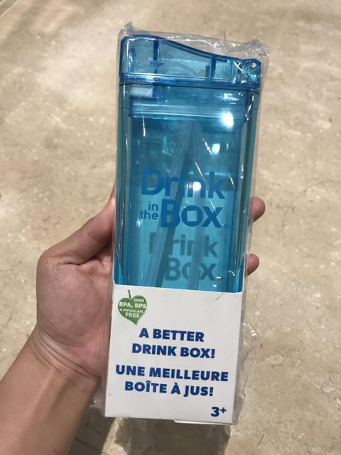 Drink In Box 355ml Botol Minum Anti Tumpah