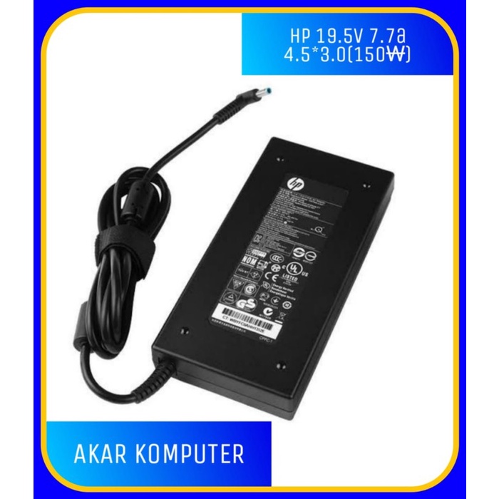 Adaptor Laptop PC Hp Envy OMEN 15 15-ax001ns 15-ax033dx 17-w033dx Ori