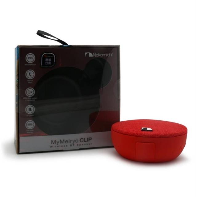Nakamichi Wireless BT Speaker (Merah)
