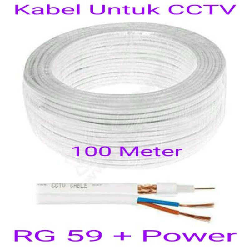 KABEL 100 METER UNTUK CCTV