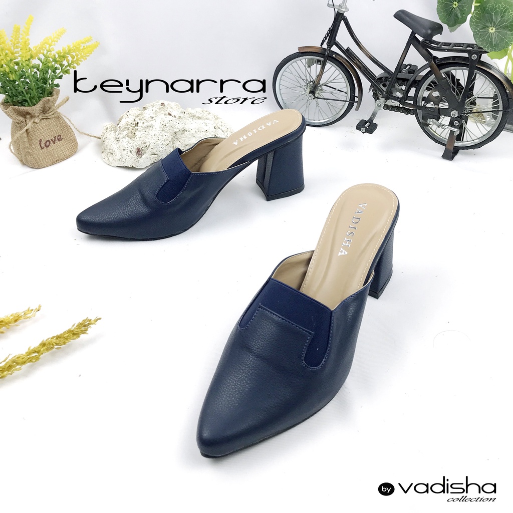 VADISHA DIANI Sendal Wanita, Sendal Heels/ Sendal Hak Tahu 7cm  RR-01 By.Keynarra Store