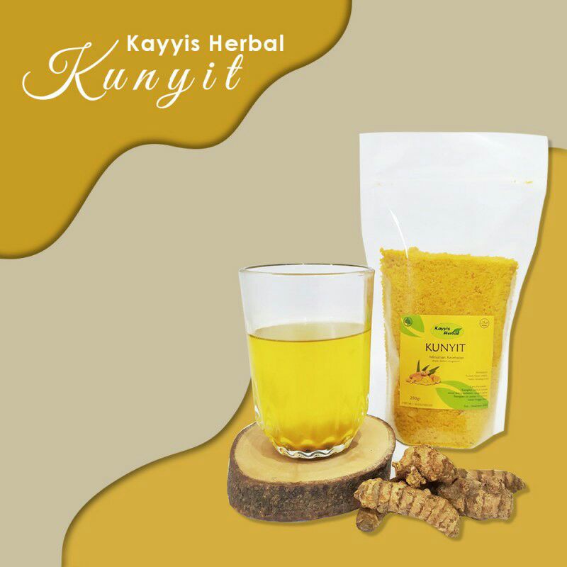 Kunyit bubuk kayyis herbal