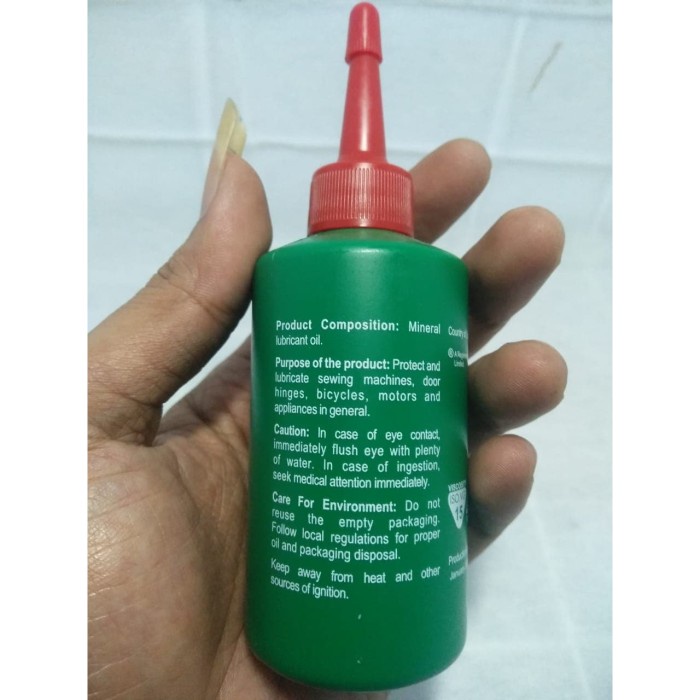 OLI MESIN JAHIT SINGER