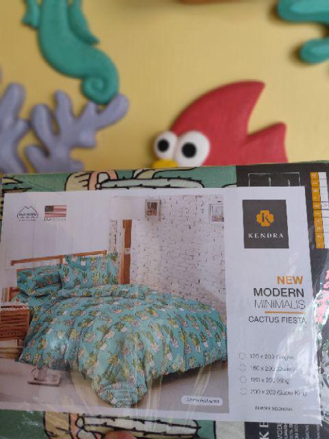 Kendra King Size / 180x200 - Cactus Fiesta, Black Cactus, White Cactus, Blue Cactus