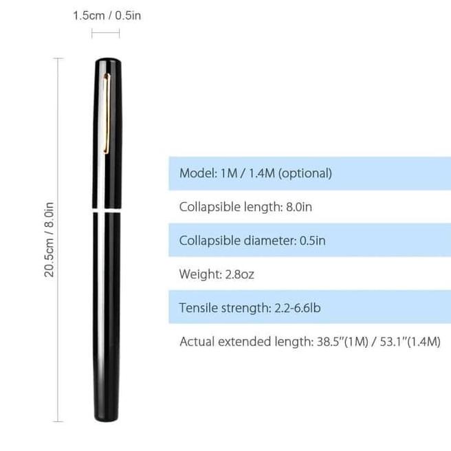 MINI FISHING ROD PENA / PEN FISHING ROD