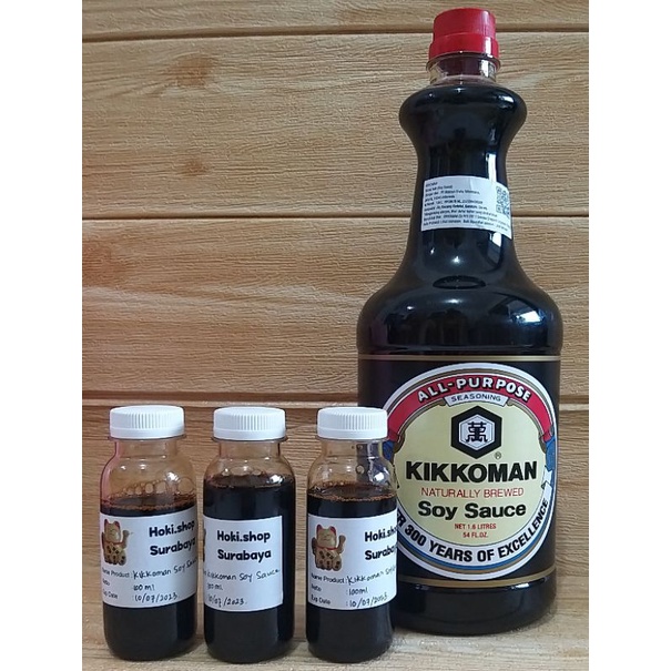 ✔MURAH Kikkoman Soy Sauce Repack 100ml / Kikkoman Kecap Asin / Kikkoman Shoyu / Kikkoman Kecap Jepang