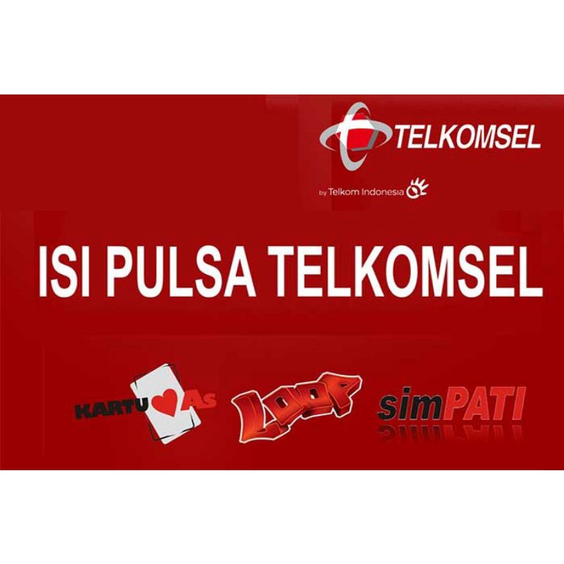 Pulsa Telkomsel 20-100 K