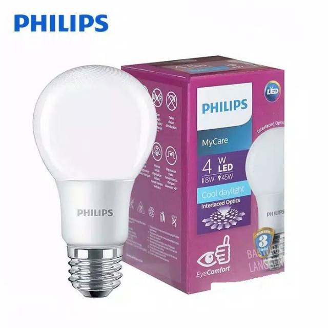 Lampu Philips LED 4 Watt Cool Daylight