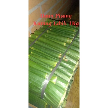 

Daun Pisang Kurleb 1kg